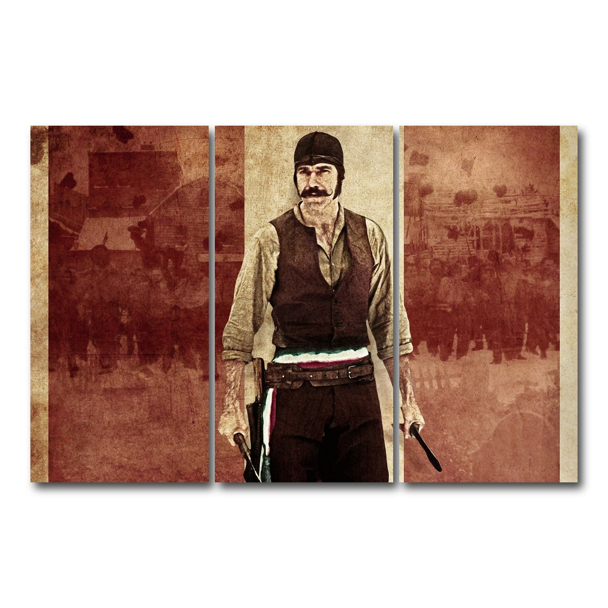 AUTO-MOCKUP WHITE | Bill Cutting | 3 Piece | Gallery Wrap Canvas | group=12x24