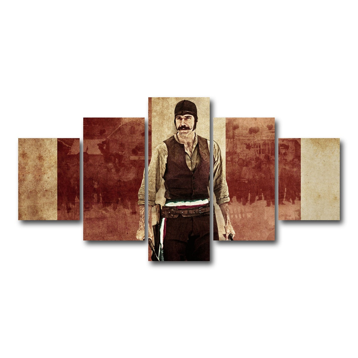 AUTO-MOCKUP WHITE | Bill Cutting | 5 Piece | Gallery Wrap Canvas | group=5_short