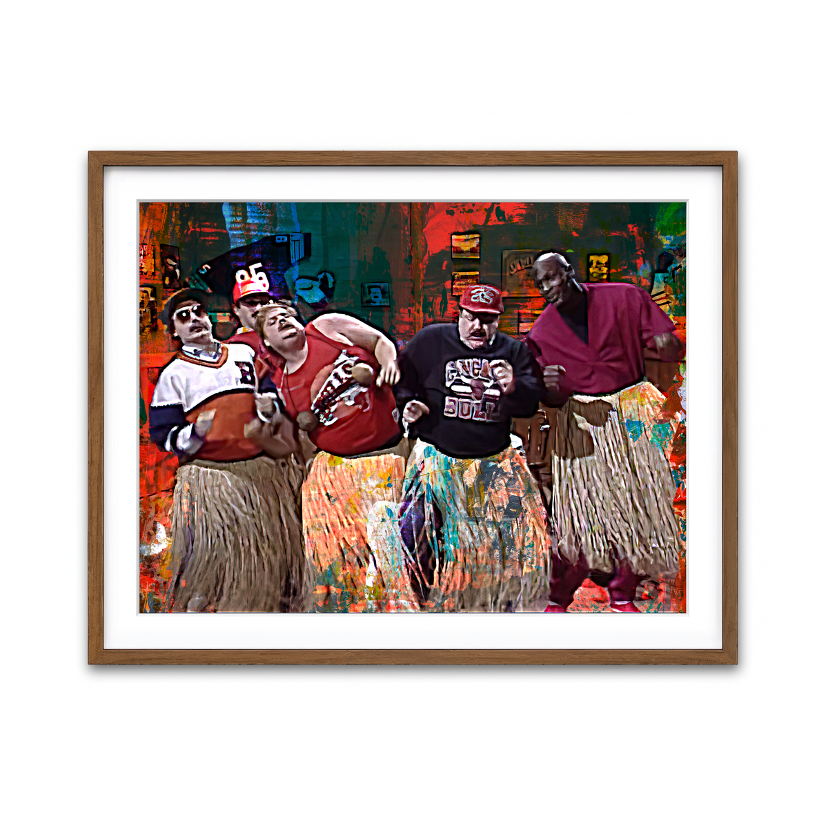 Framed Print 4x3 Walnut