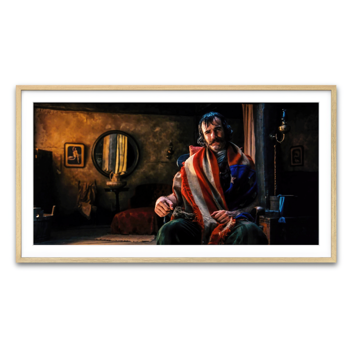 Framed Print 2x1 Natural