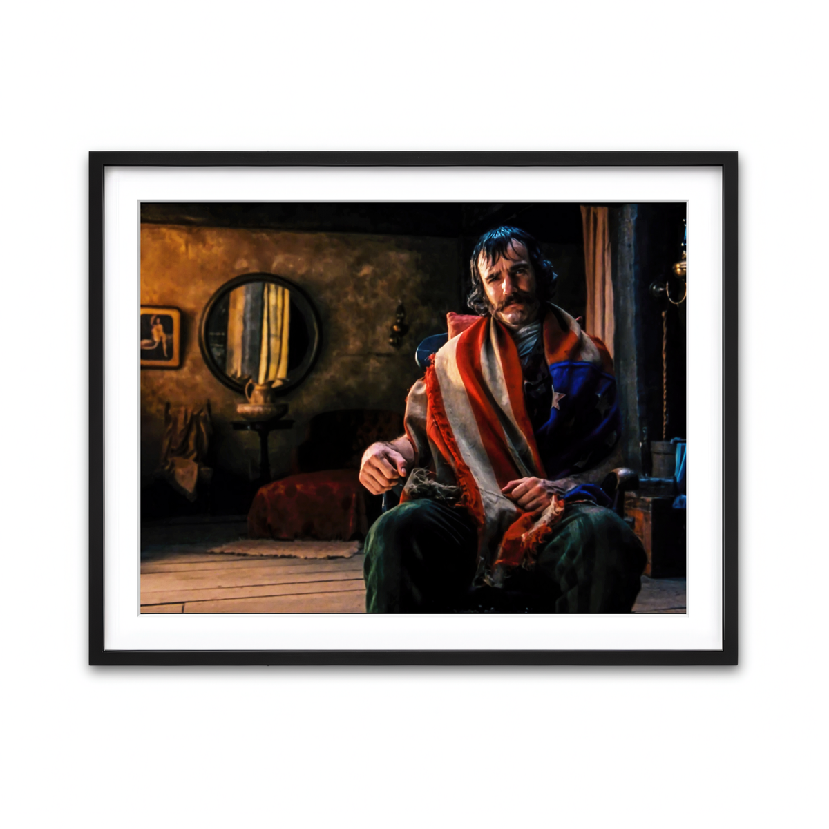 Framed Print 4x3 Black