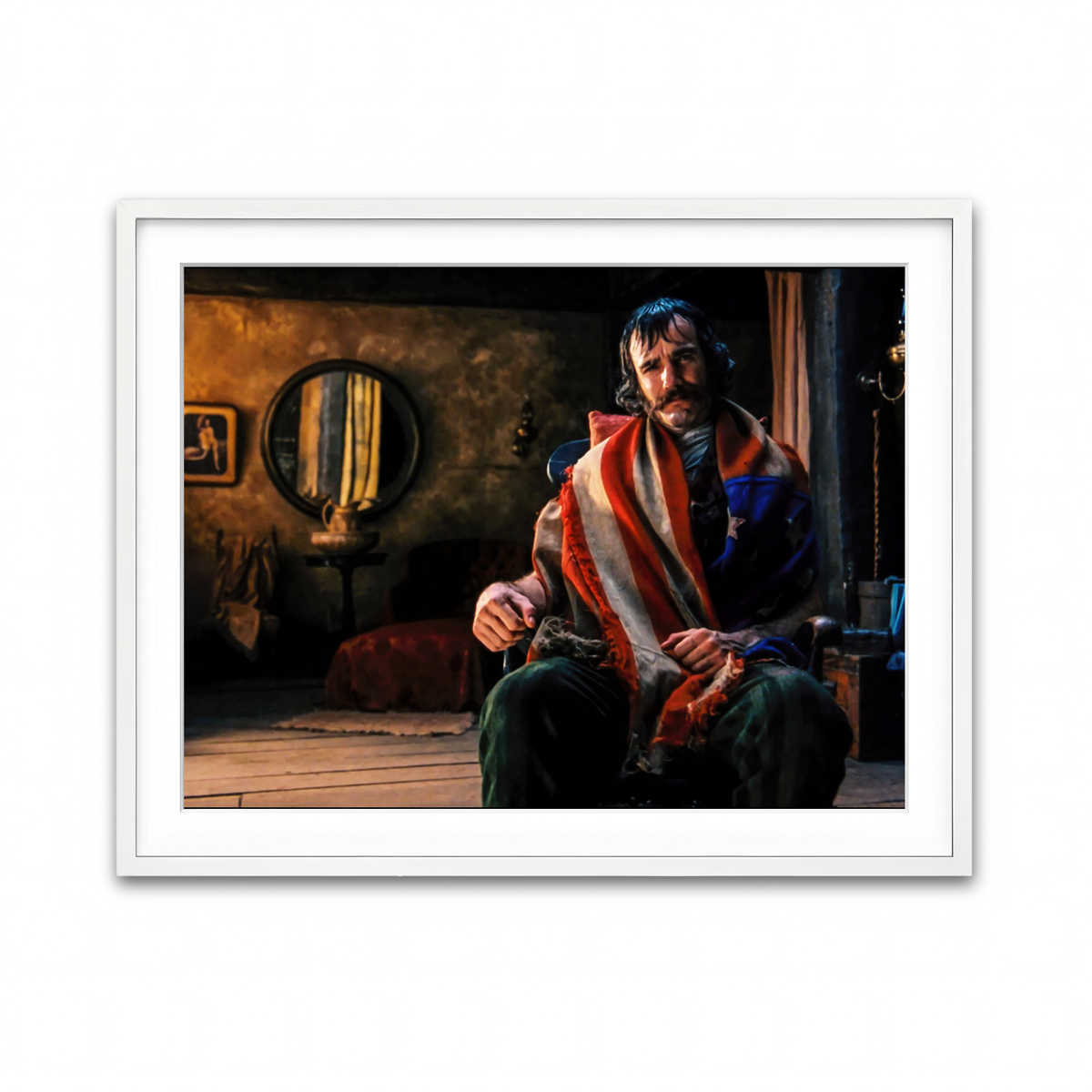 Framed Print 4x3 White