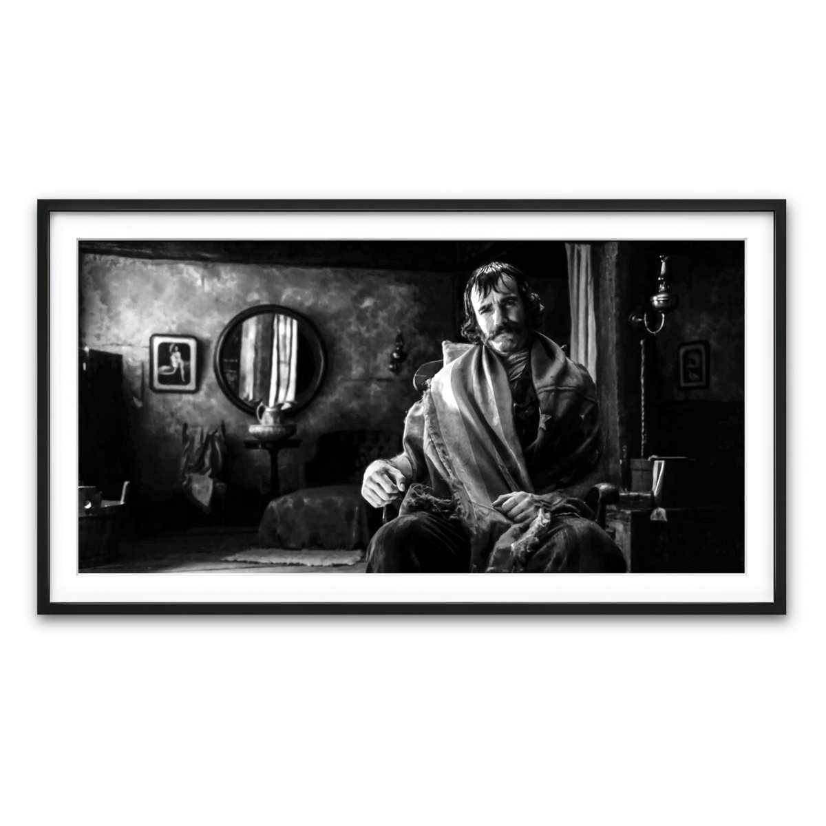 Framed Print 2x1 Black