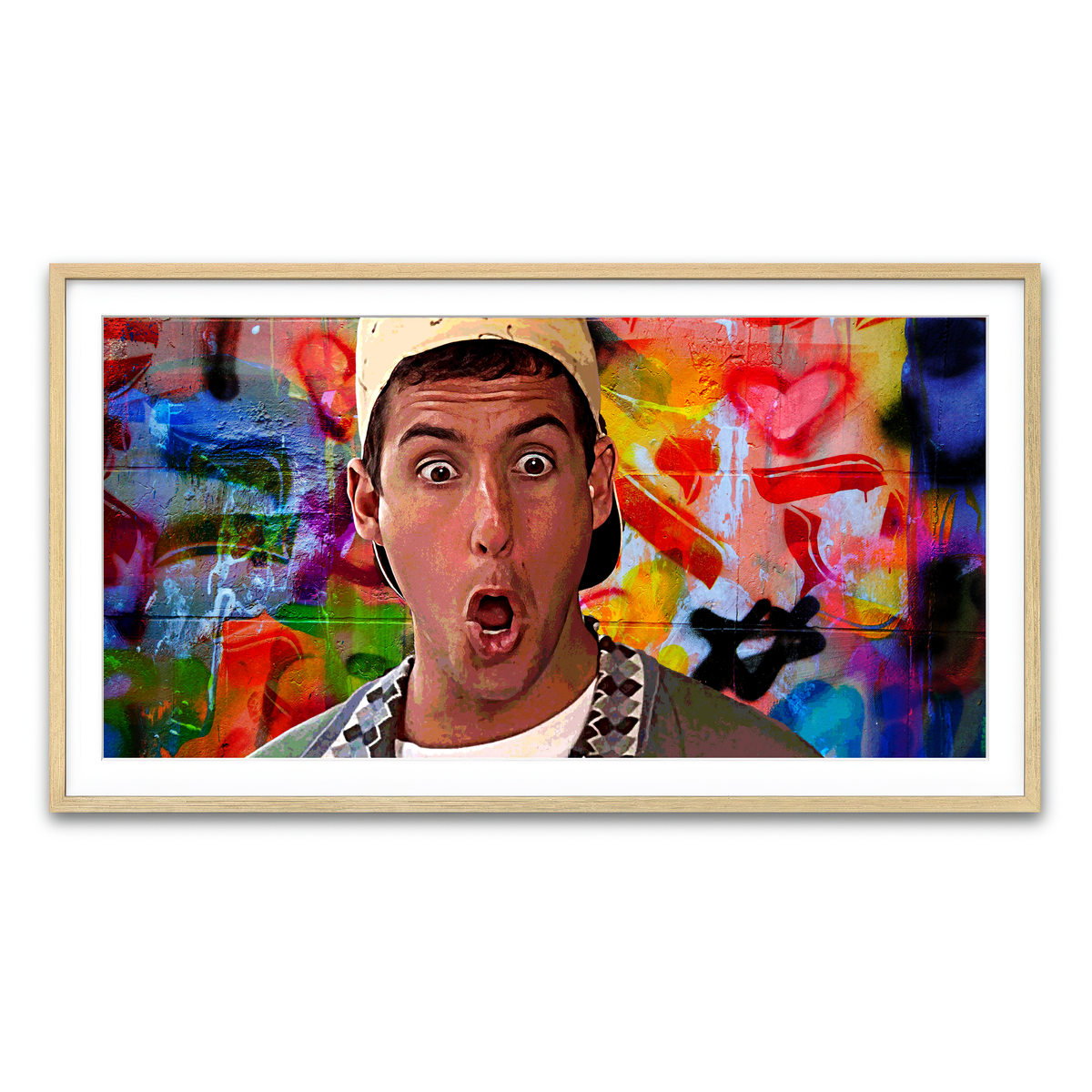 Framed Print 2x1 Natural