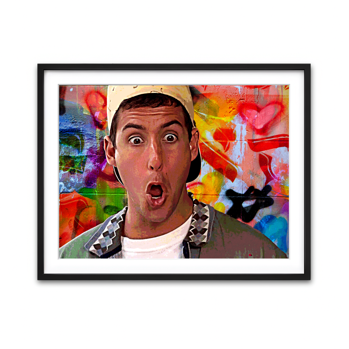Framed Print 4x3 Black