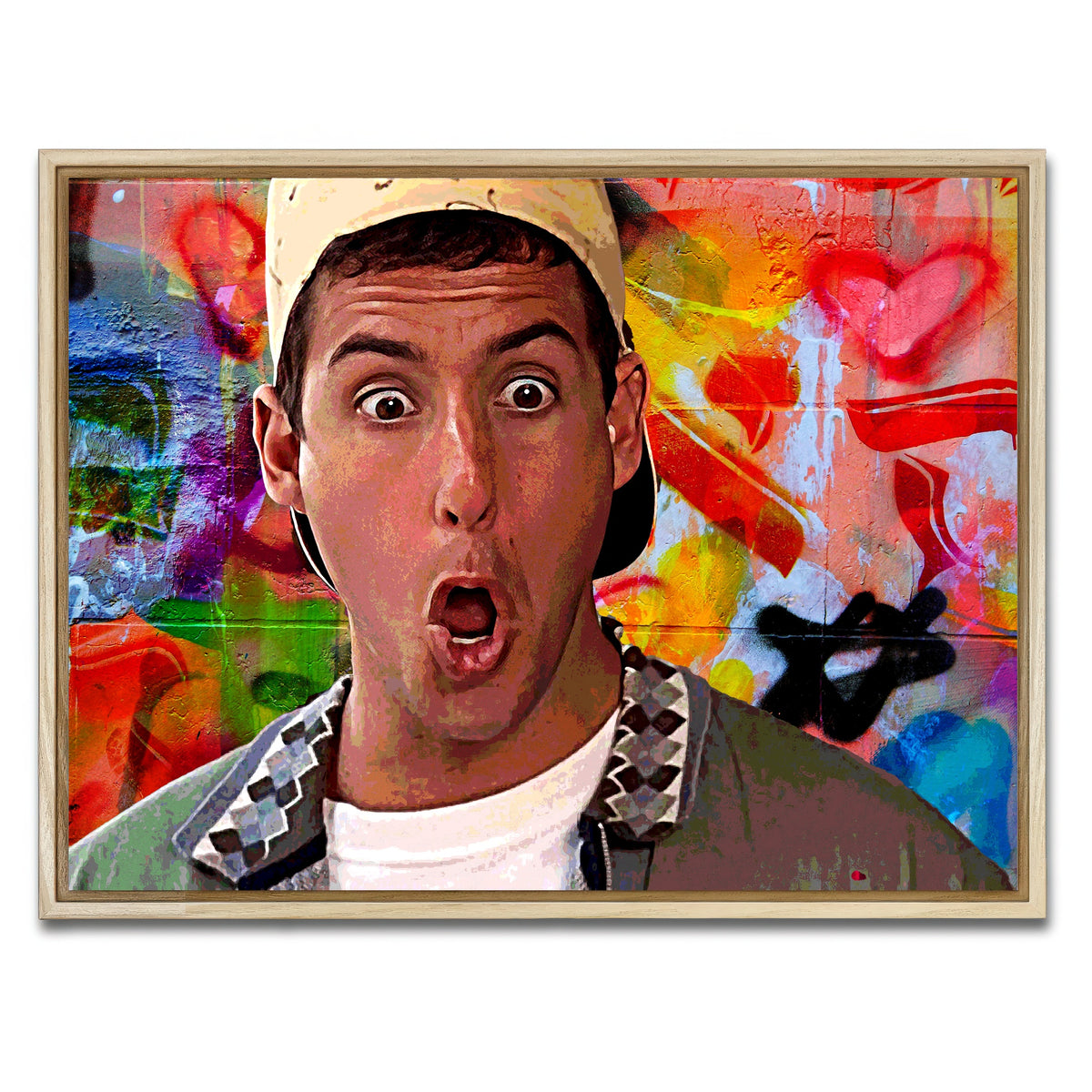 AUTO-MOCKUP WHITE | Billy Madison | 1 Piece | Natural Framed Canvas | group=4x3