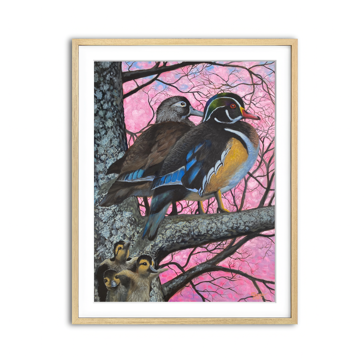 Framed Print 3x4 Natural