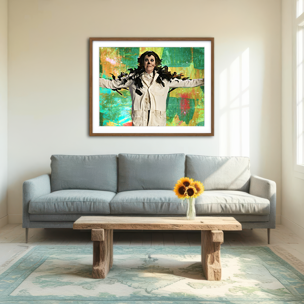 AUTO-MOCKUP ROOM | Bird Moira Wall Art