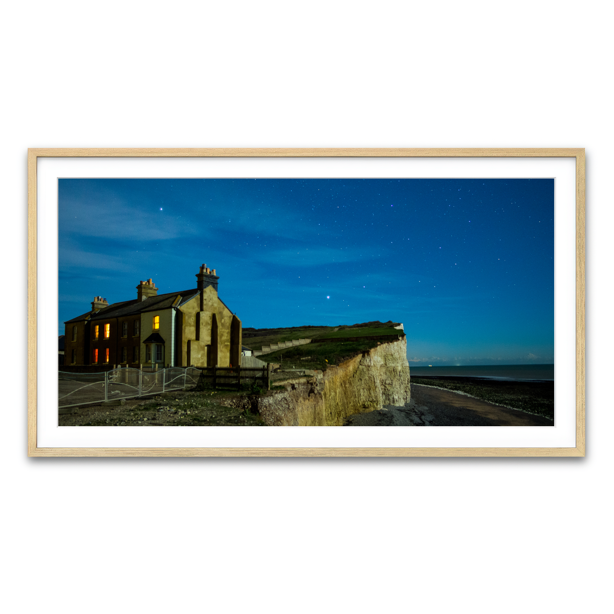 Framed Print 2x1 Natural
