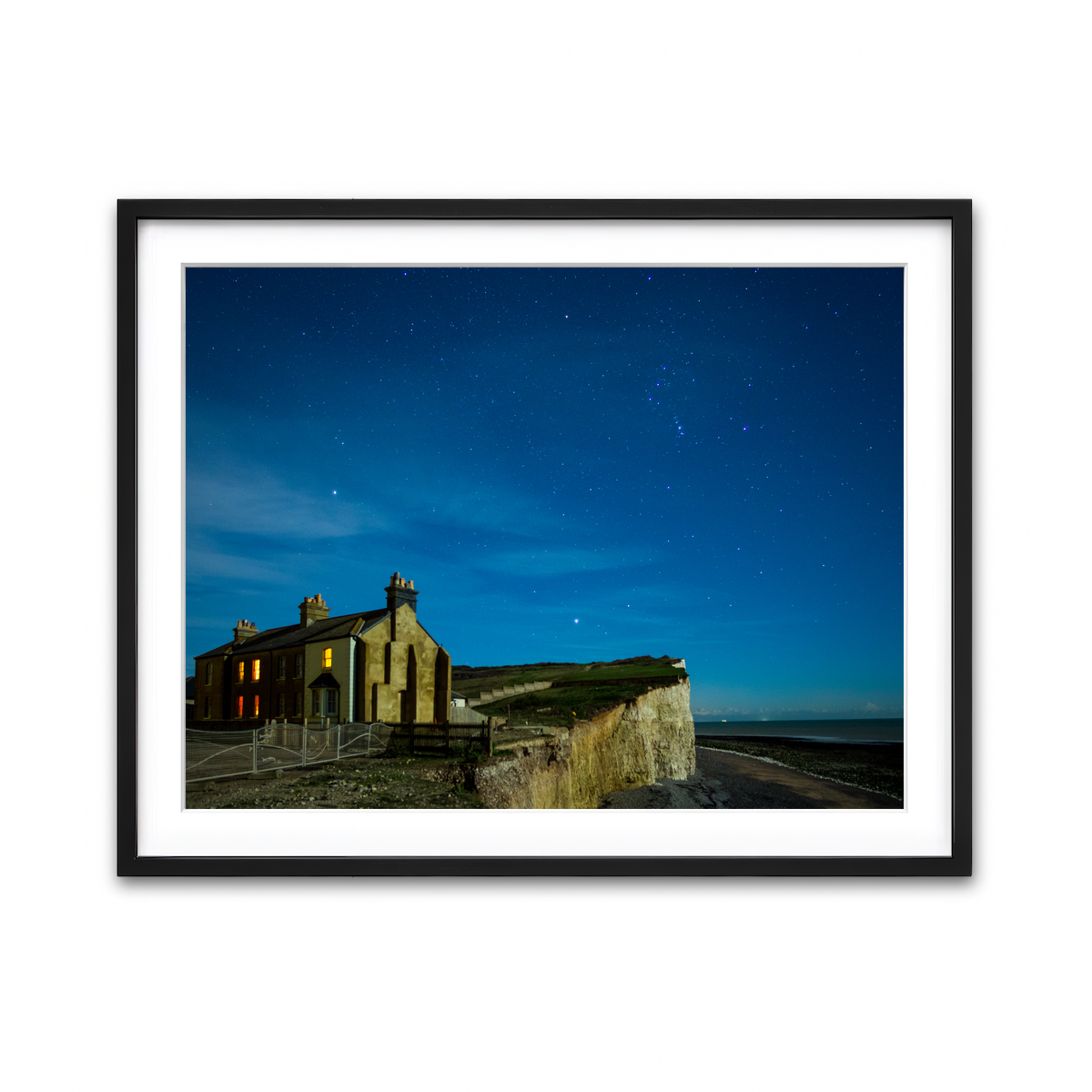 Framed Print 4x3 Black