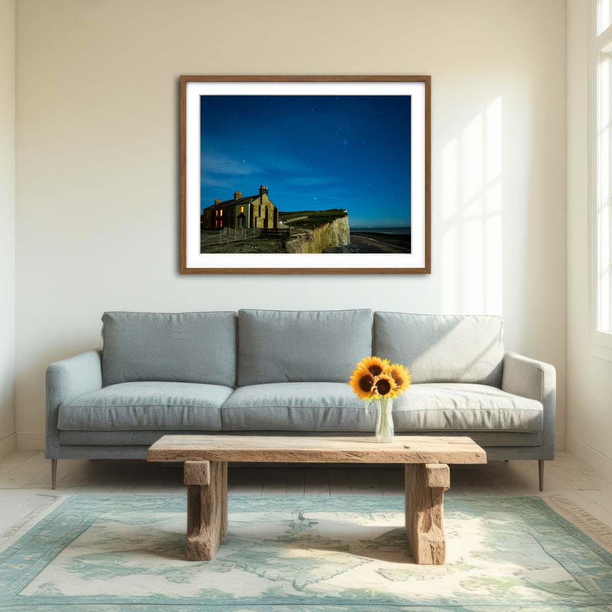 AUTO-MOCKUP ROOM | Birling Gap Wall Art