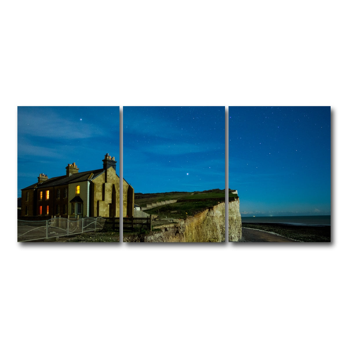 AUTO-MOCKUP WHITE | Birling Gap | 3 Piece | Gallery Wrap Canvas | group=18x24