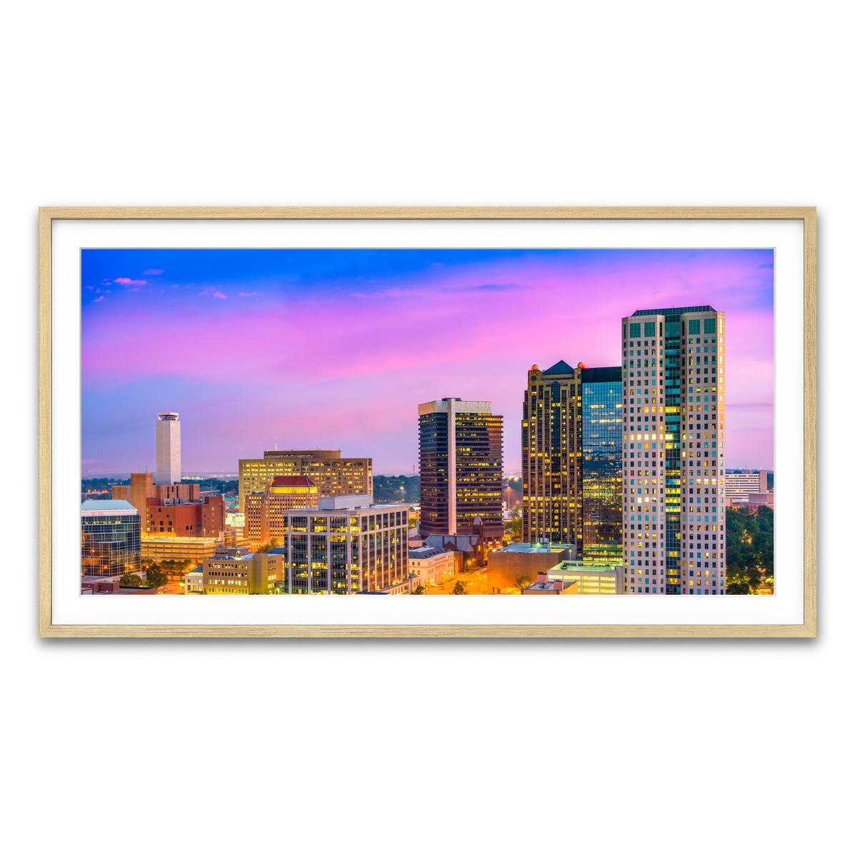 Framed Print 2x1 Natural