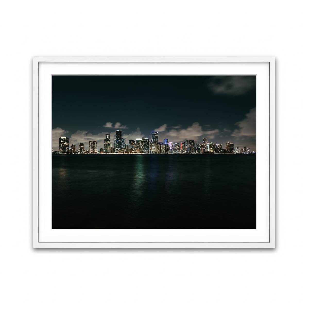 Framed Print 4x3 White