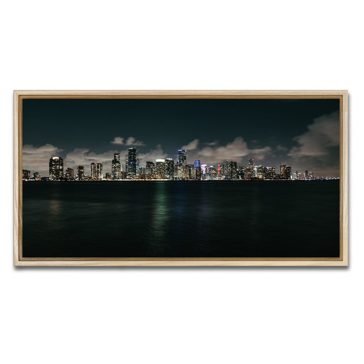AUTO-MOCKUP WHITE | Biscayne Bay | 1 Piece | Natural Framed Canvas | group=2x1