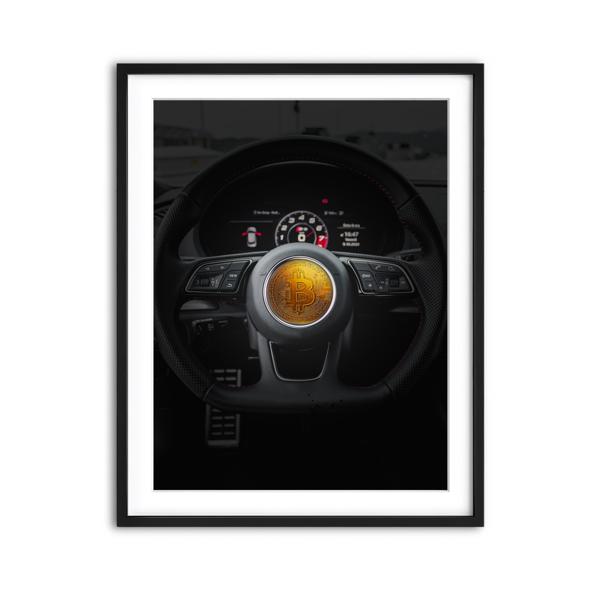 Framed Print 3x4 Black