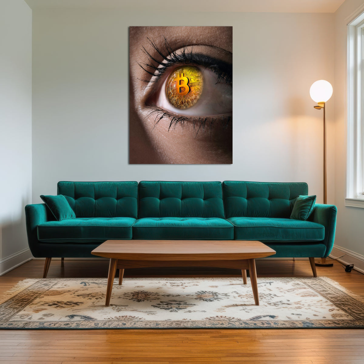 AUTO-MOCKUP ROOM | Bitcoin eye