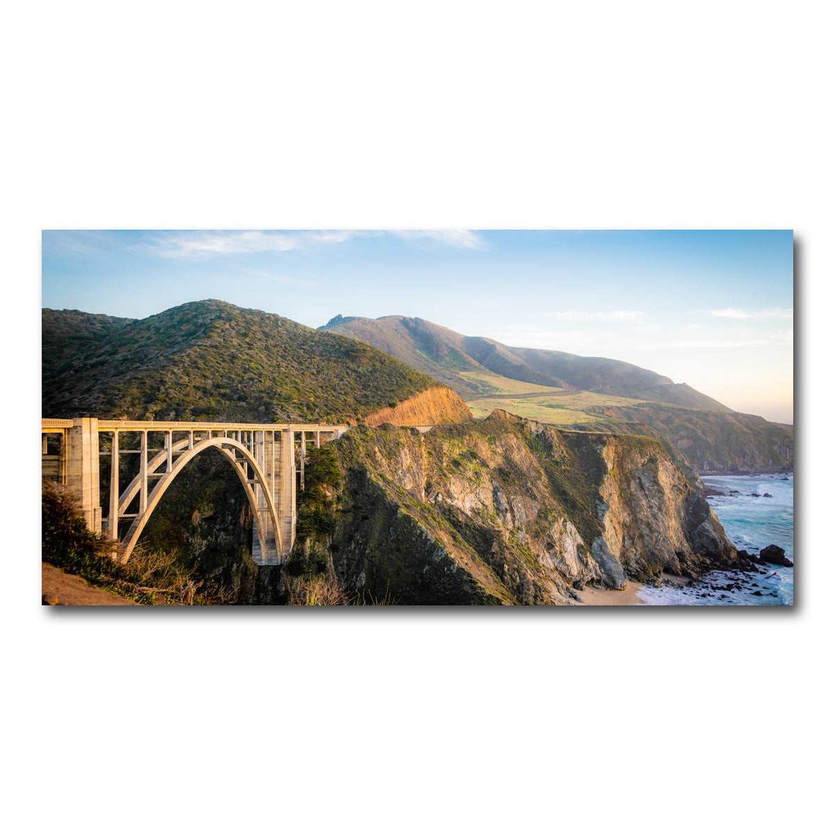 AUTO-MOCKUP WHITE | Bixby Bridge | 1 Piece | Gallery Wrap Canvas | group=2x1