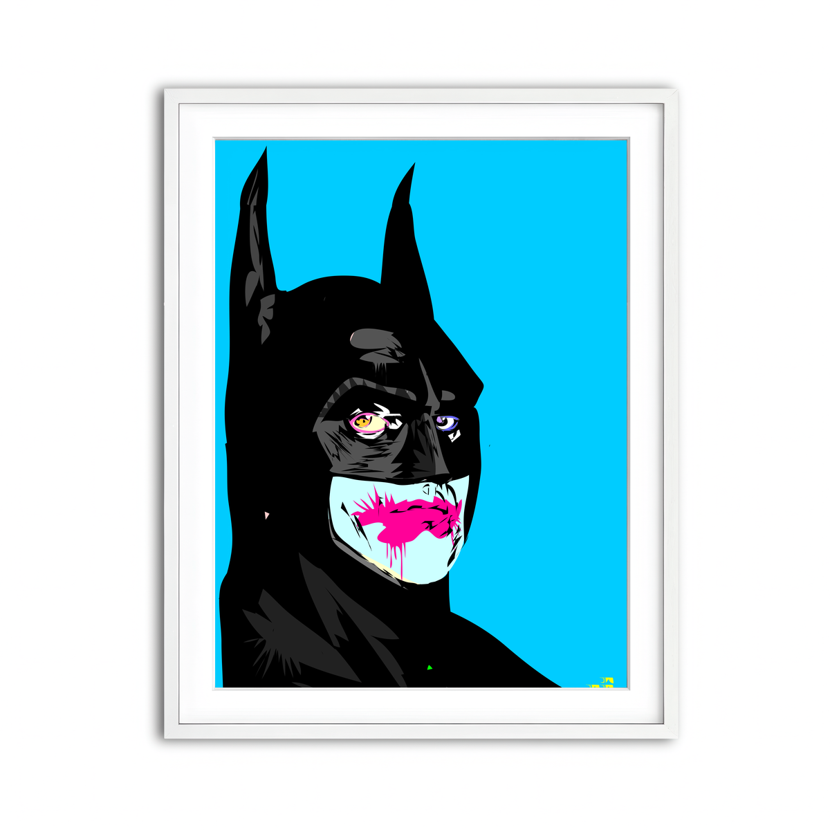 Framed Print 3x4 White