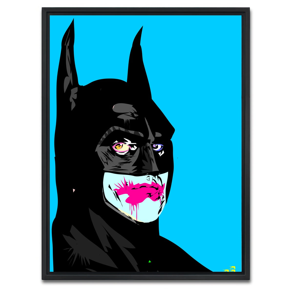 AUTO-MOCKUP WHITE | Bizzaro | 1 Piece | Black Framed Canvas | group=3x4