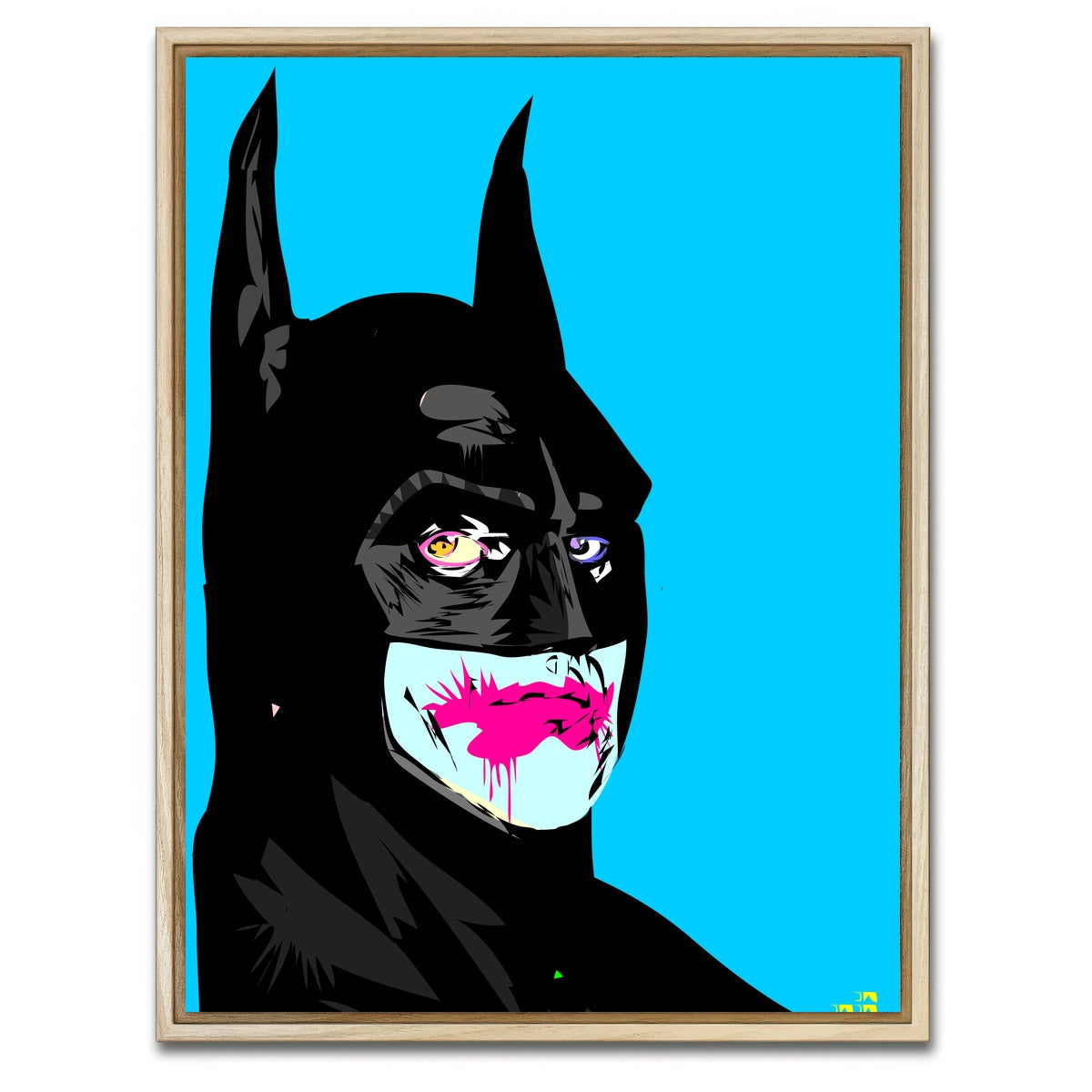 AUTO-MOCKUP WHITE | Bizzaro | 1 Piece | Natural Framed Canvas | group=3x4