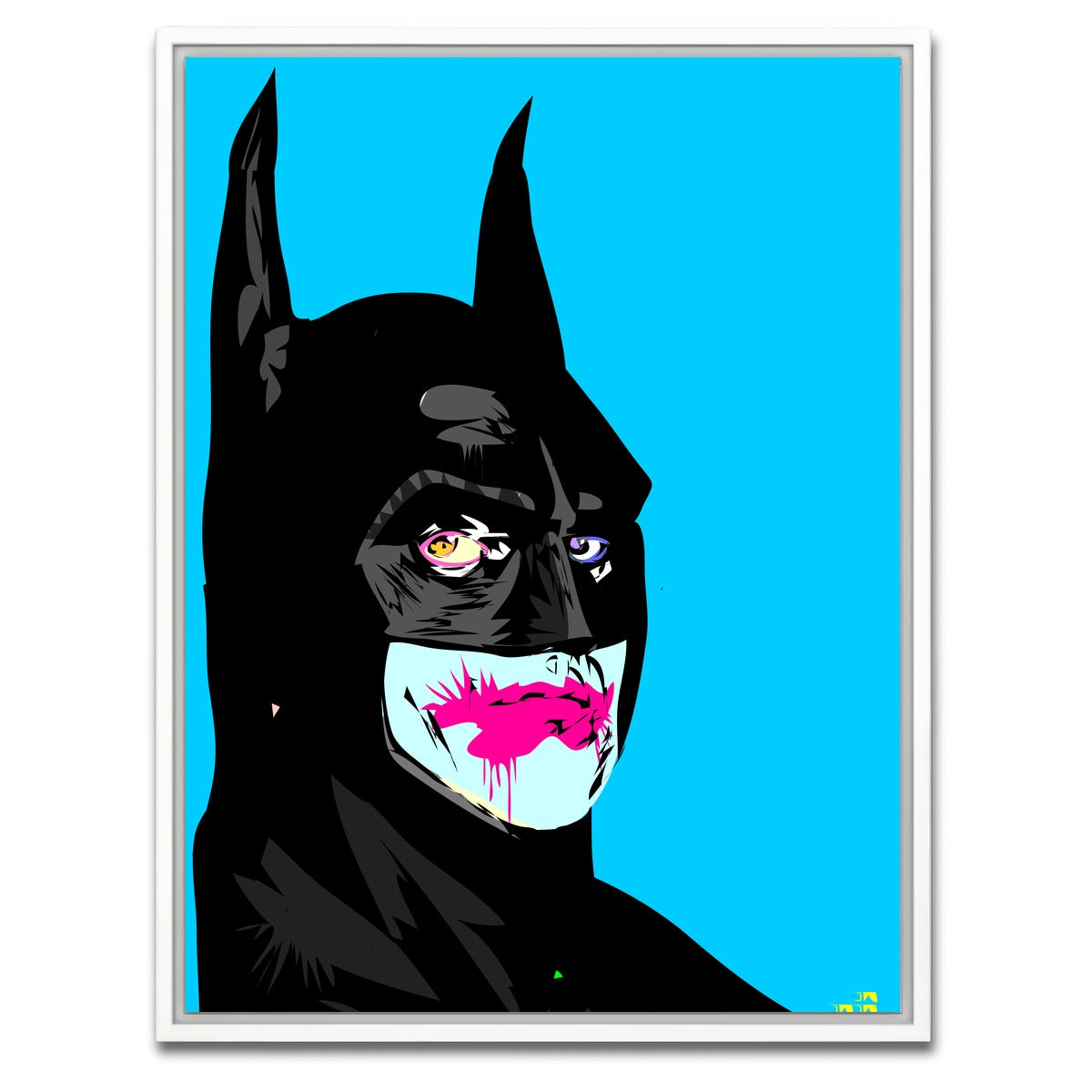 AUTO-MOCKUP WHITE | Bizzaro | 1 Piece | White Framed Canvas | group=3x4