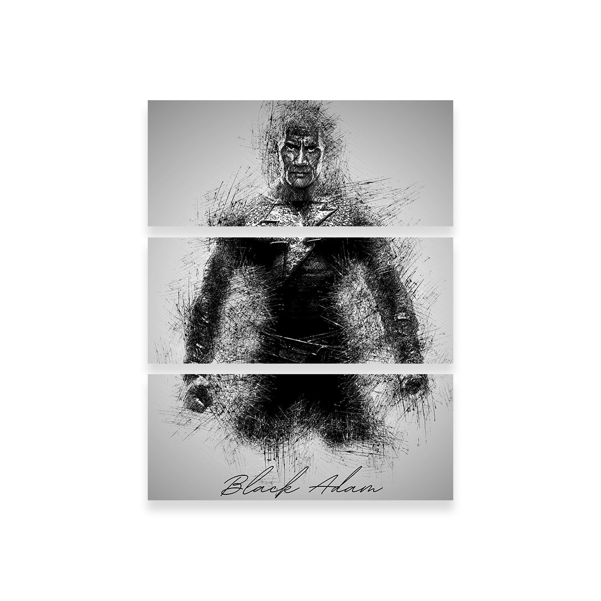 Black Adam Wall Art