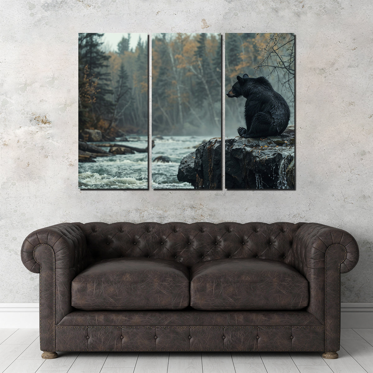 Black Bear River Wall Art