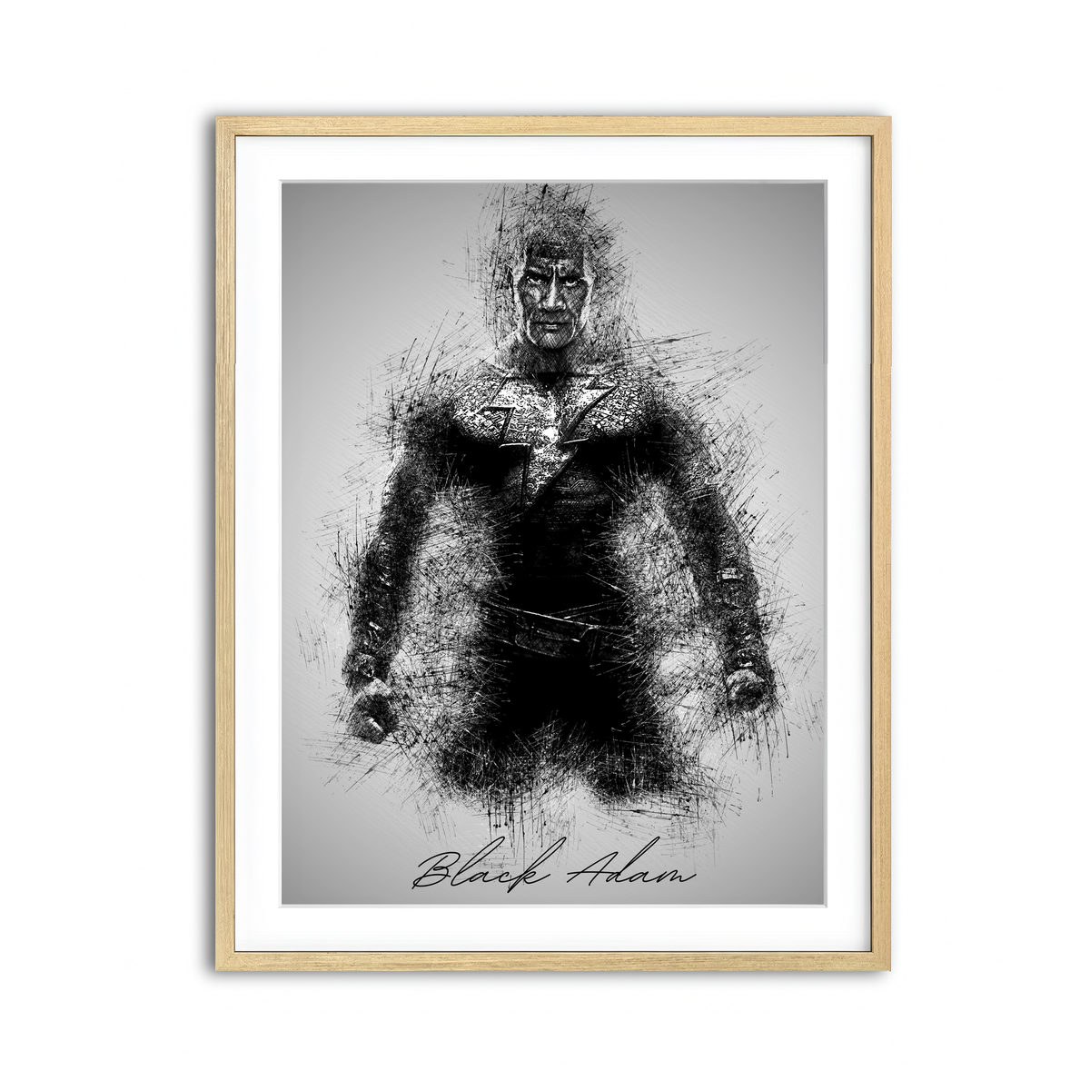 Framed Print 3x4 Natural