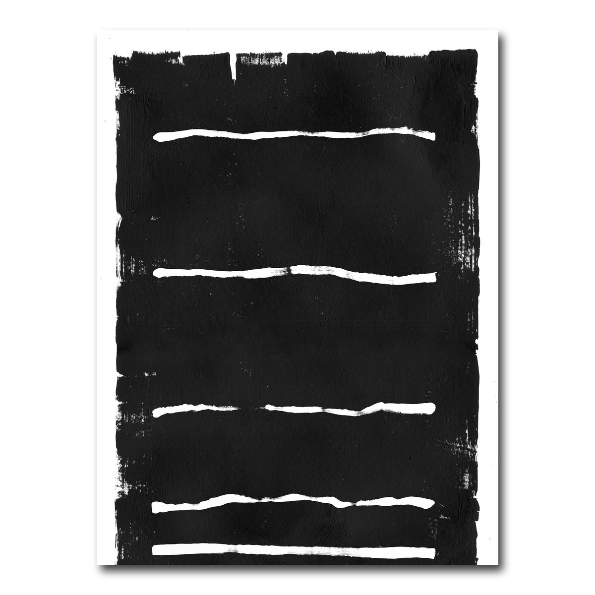 AUTO-MOCKUP WHITE | Black Background | 1 Piece | Gallery Wrap Canvas | group=3x4