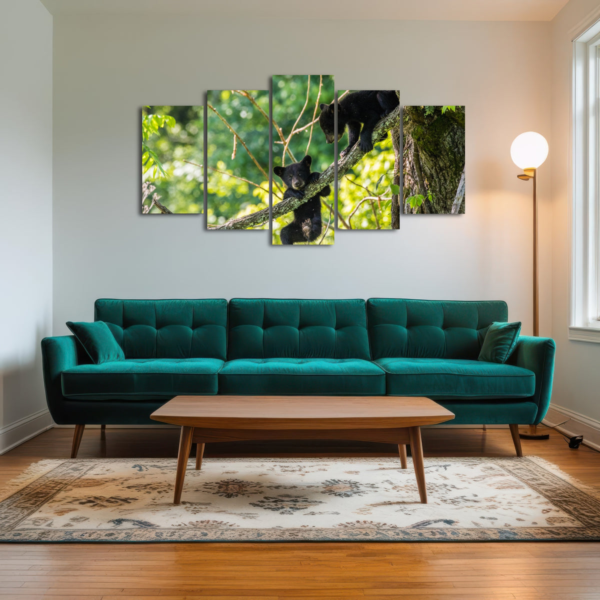 AUTO-MOCKUP ROOM | Black Bear Cubs Playing