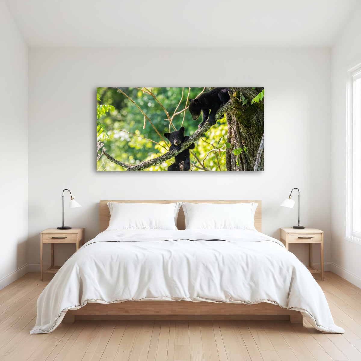 AUTO-MOCKUP ROOM | Black Bear Cubs Playing