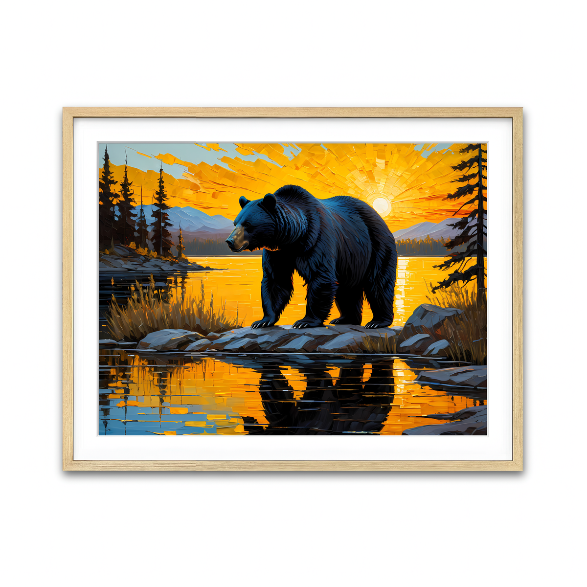 Framed Print 4x3 Natural