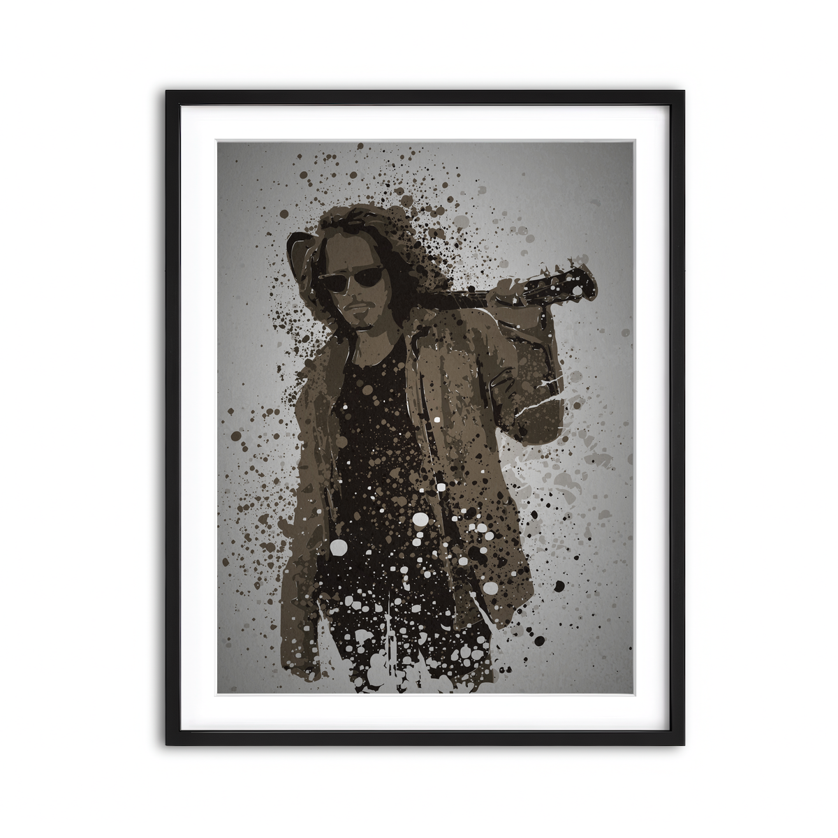 Framed Print 3x4 Black