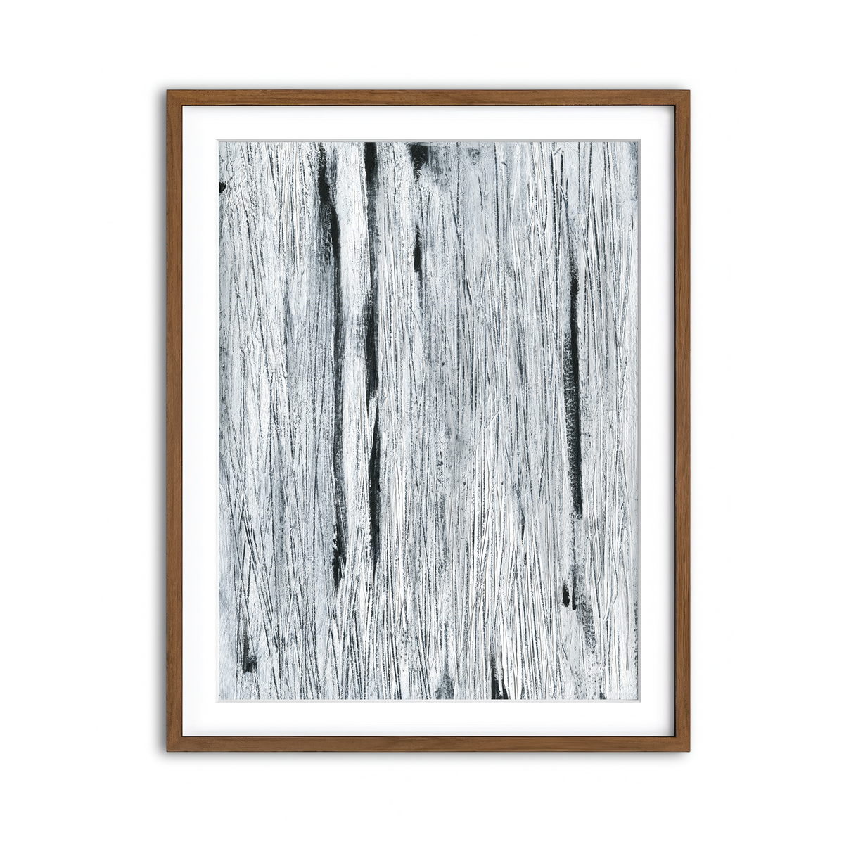 Framed Print 3x4 Walnut