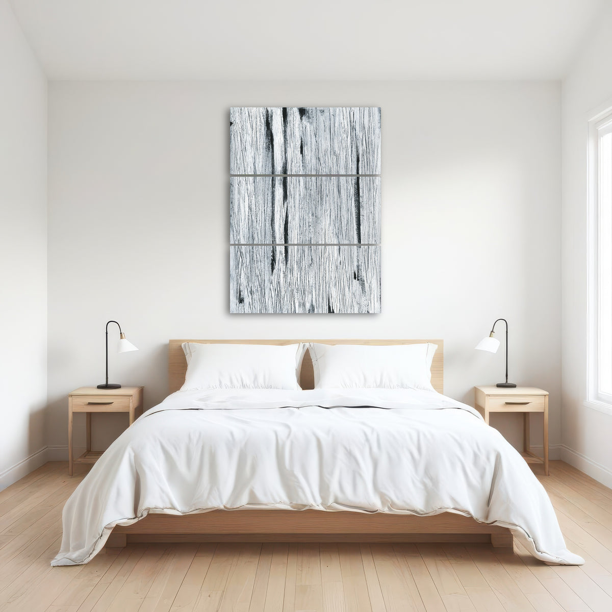 AUTO-MOCKUP ROOM | Black Lines Abstract