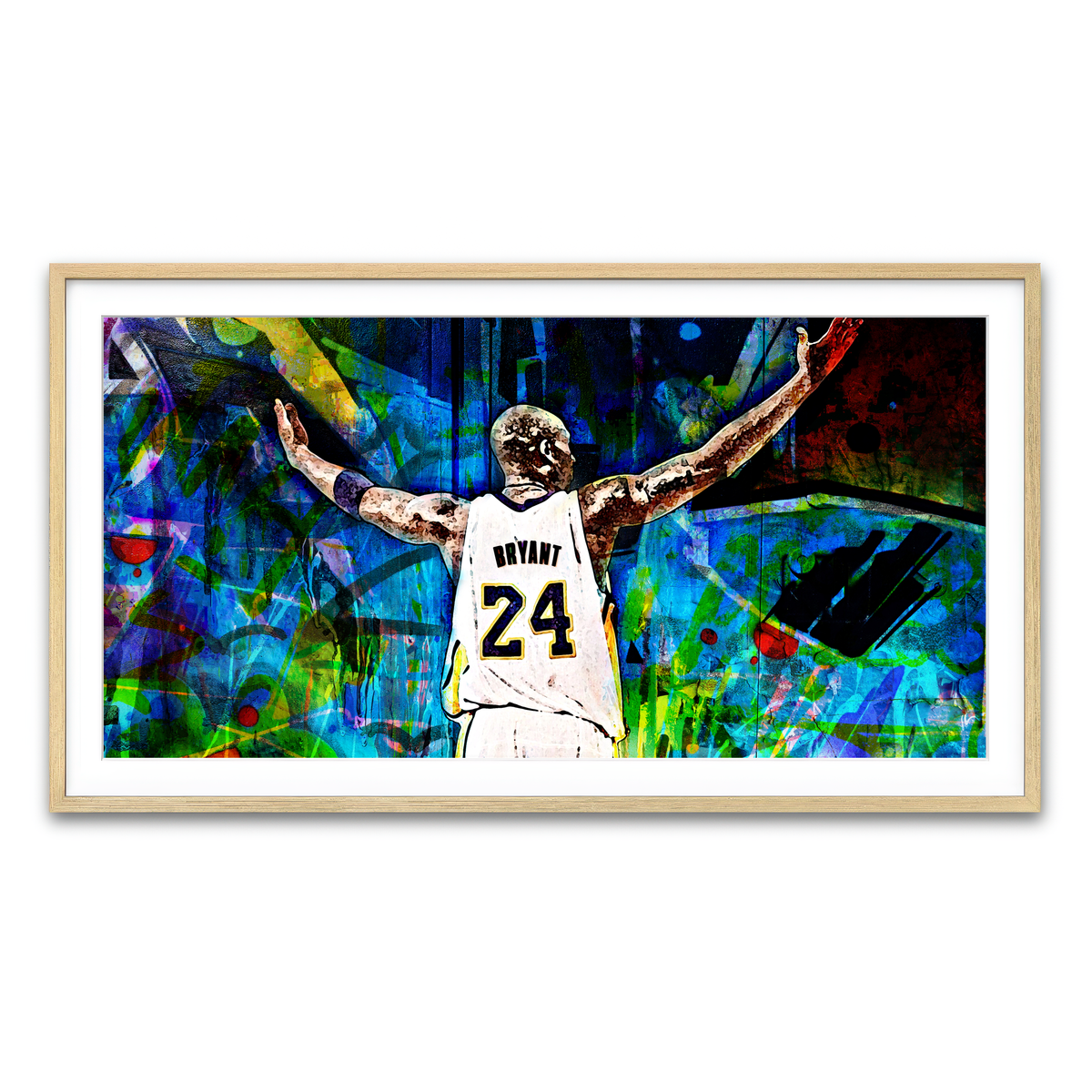 Framed Print 2x1 Natural
