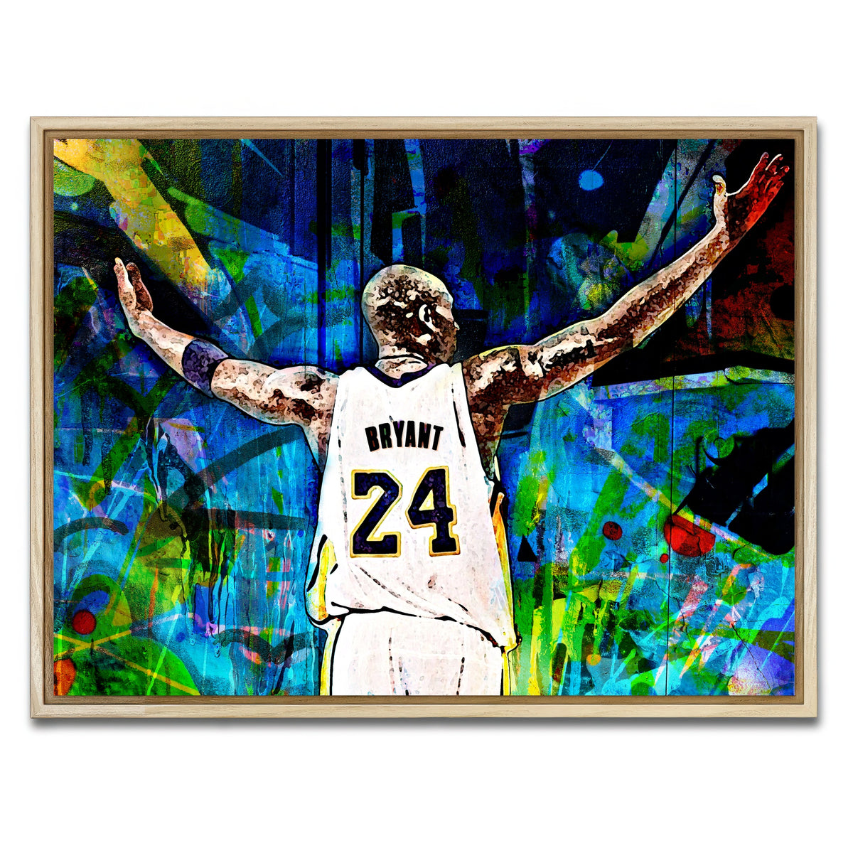 AUTO-MOCKUP WHITE | Black Mamba | 1 Piece | Natural Framed Canvas | group=4x3