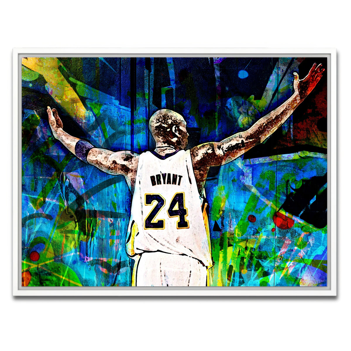 AUTO-MOCKUP WHITE | Black Mamba | 1 Piece | White Framed Canvas | group=4x3