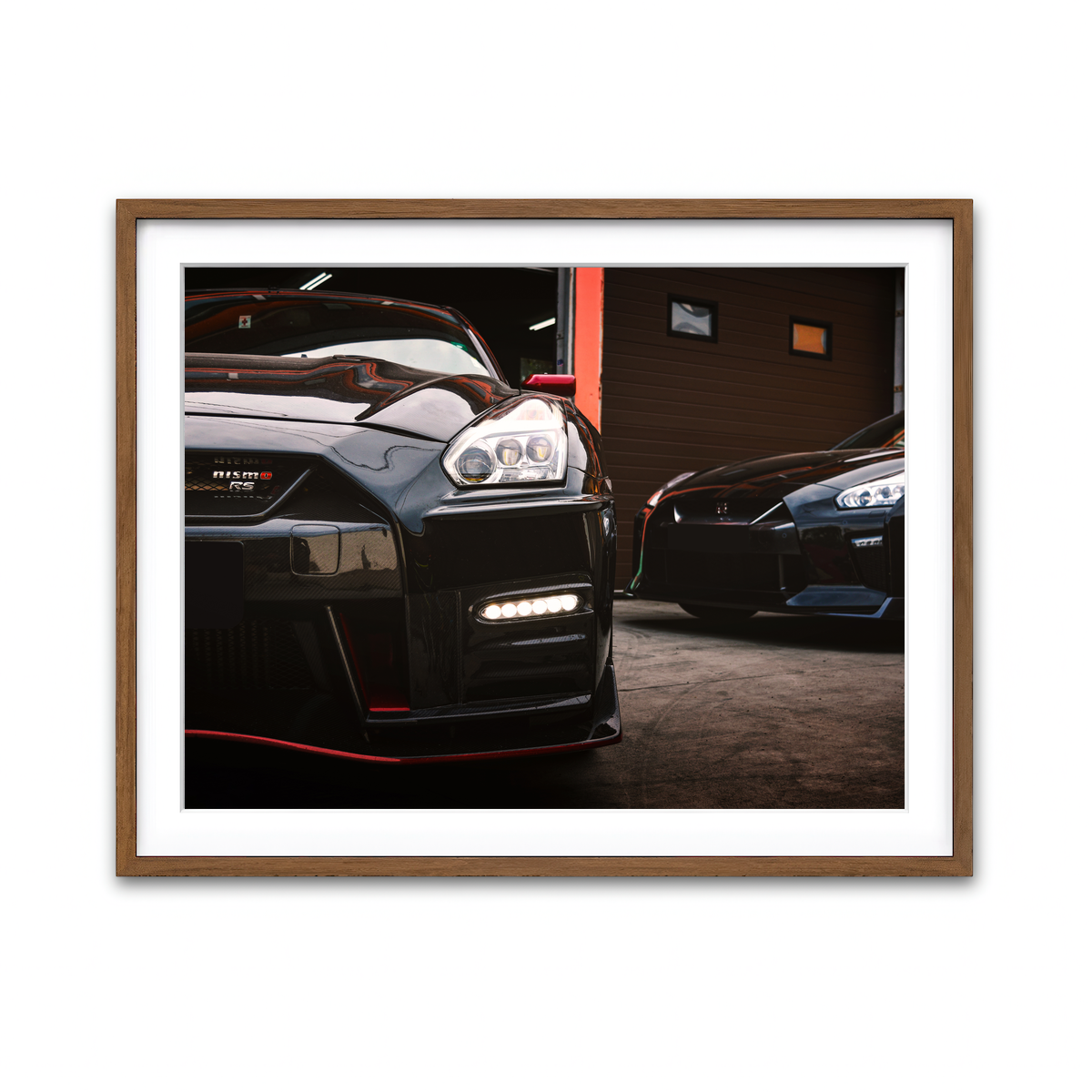 Framed Print 4x3 Walnut