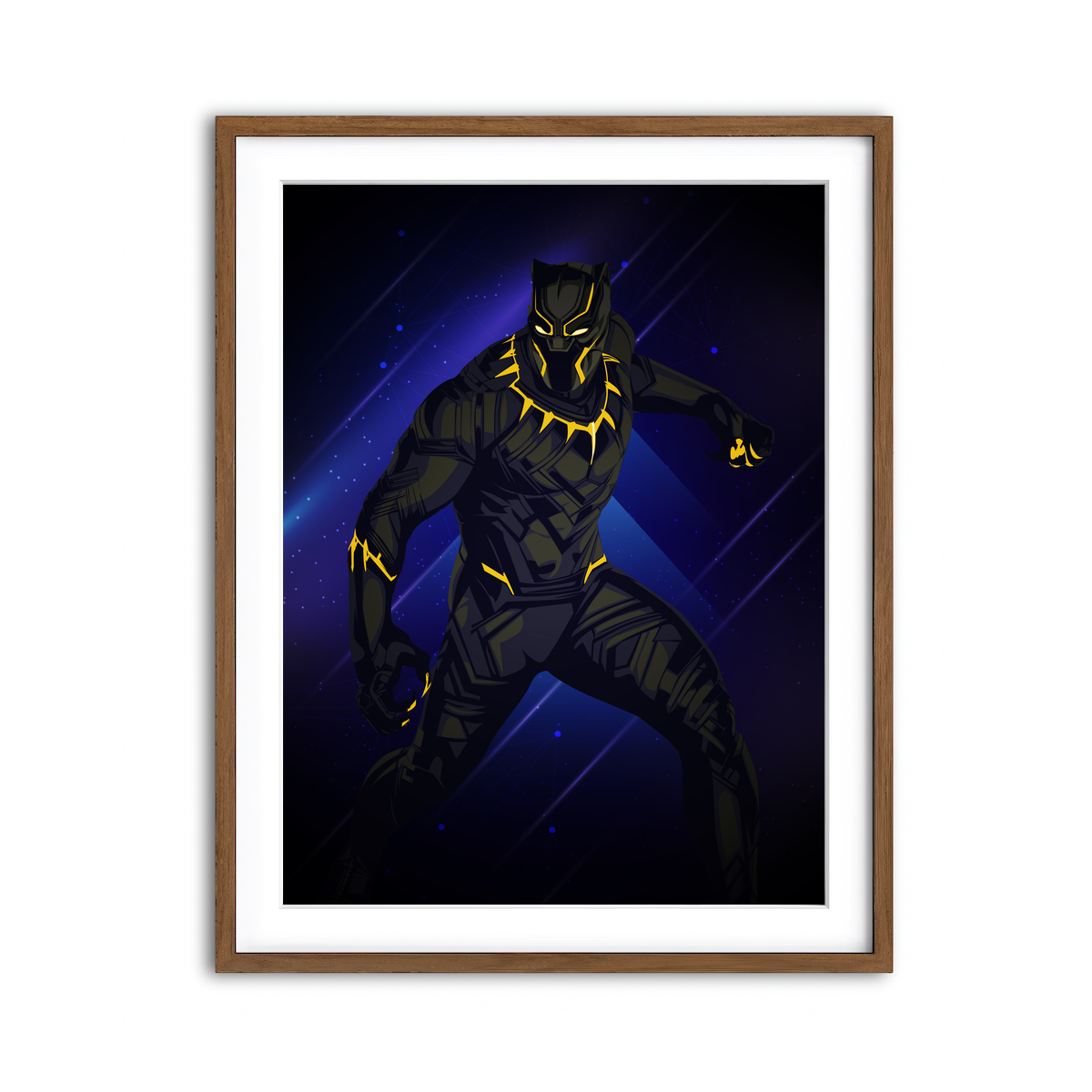 Framed Print 3x4 Walnut