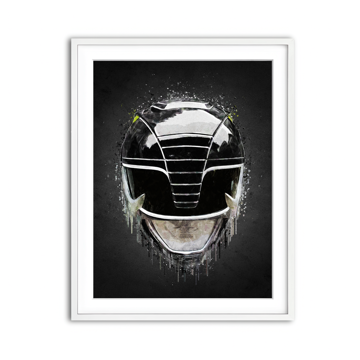 Framed Print 3x4 White