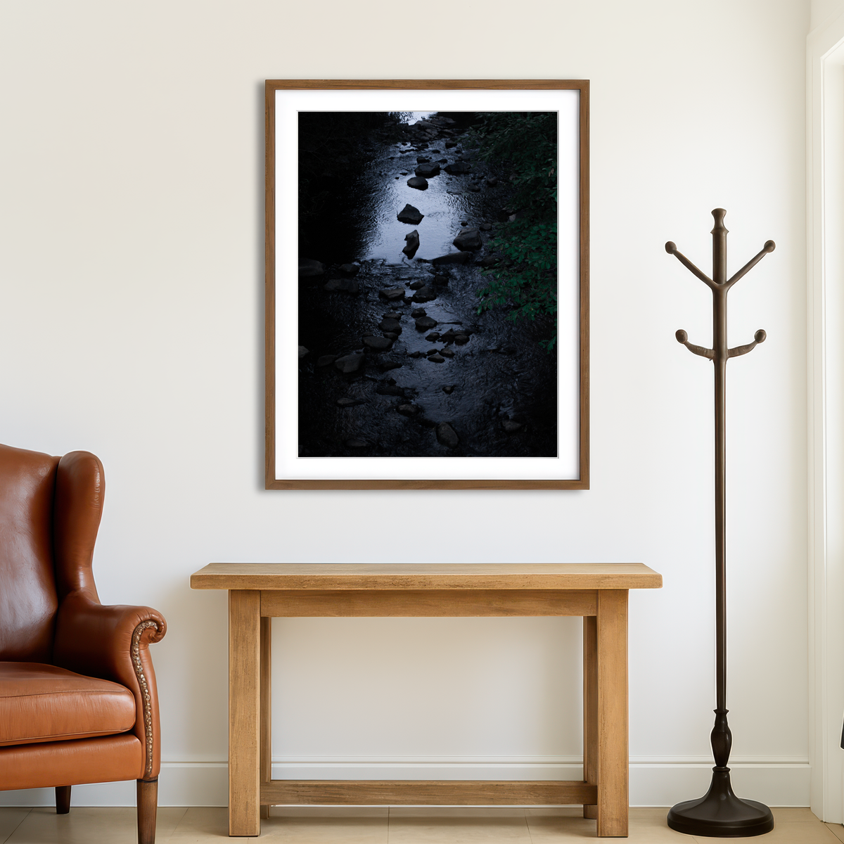AUTO-MOCKUP ROOM | Black River Wall Art