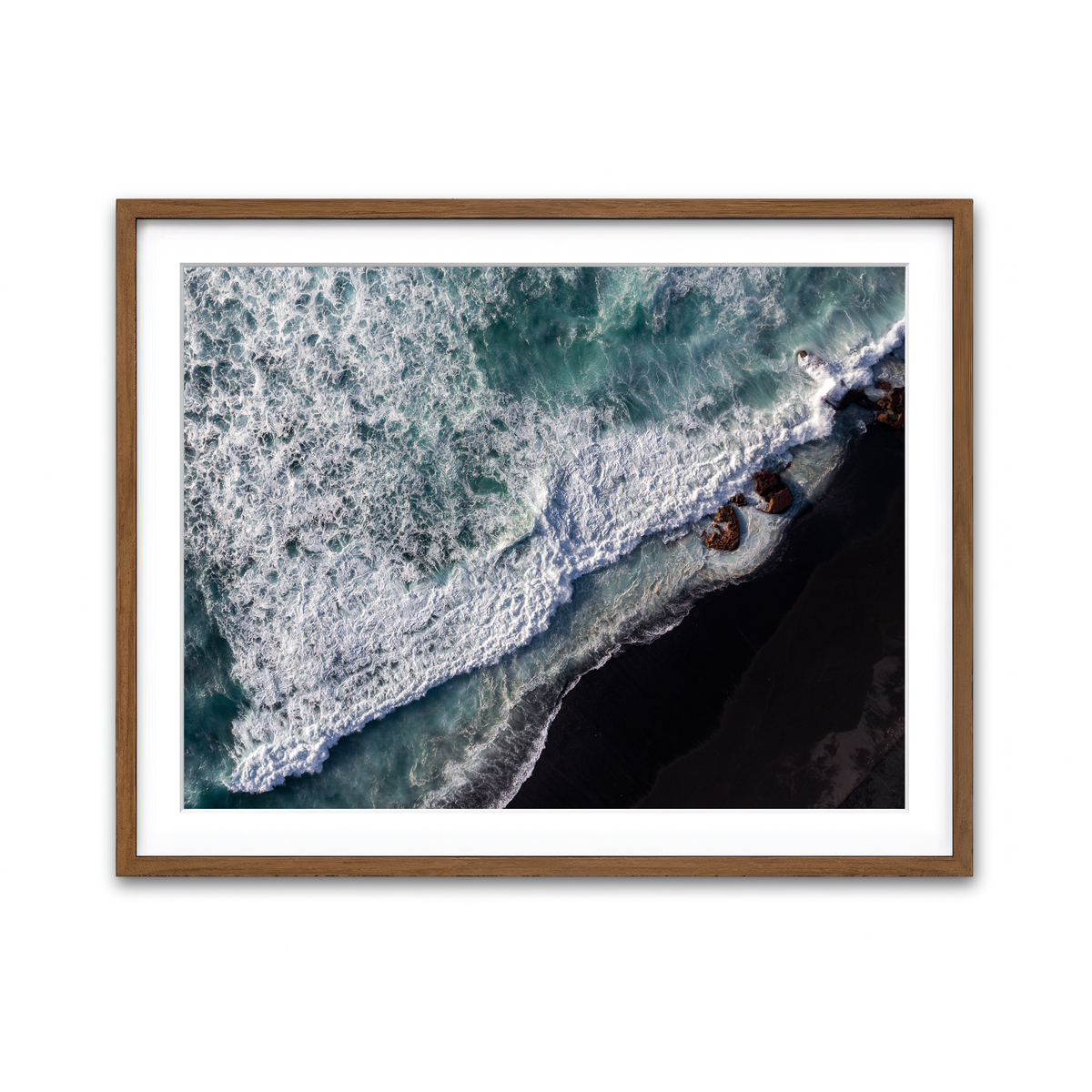 Framed Print 4x3 Walnut