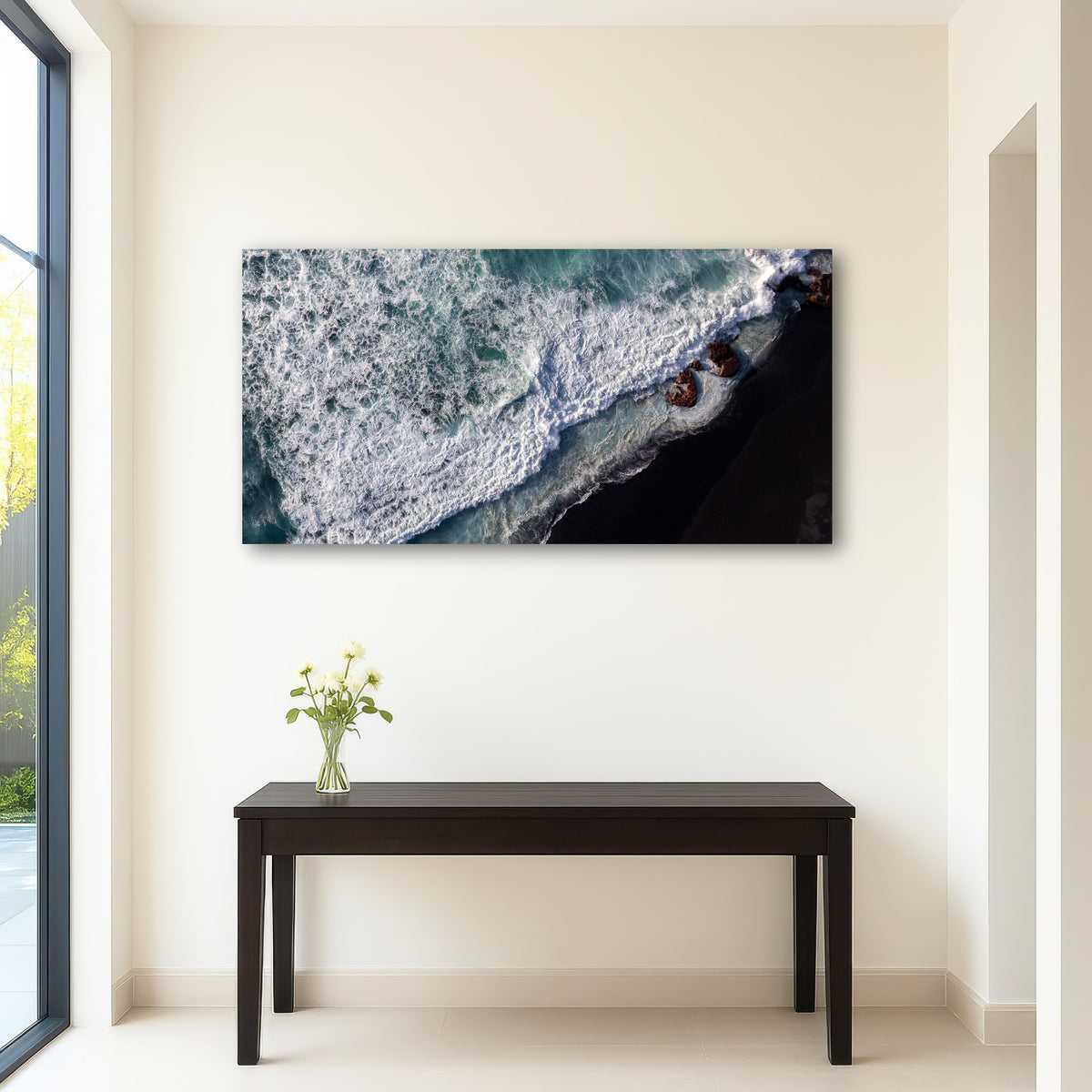 AUTO-MOCKUP ROOM | Black Sand Wave