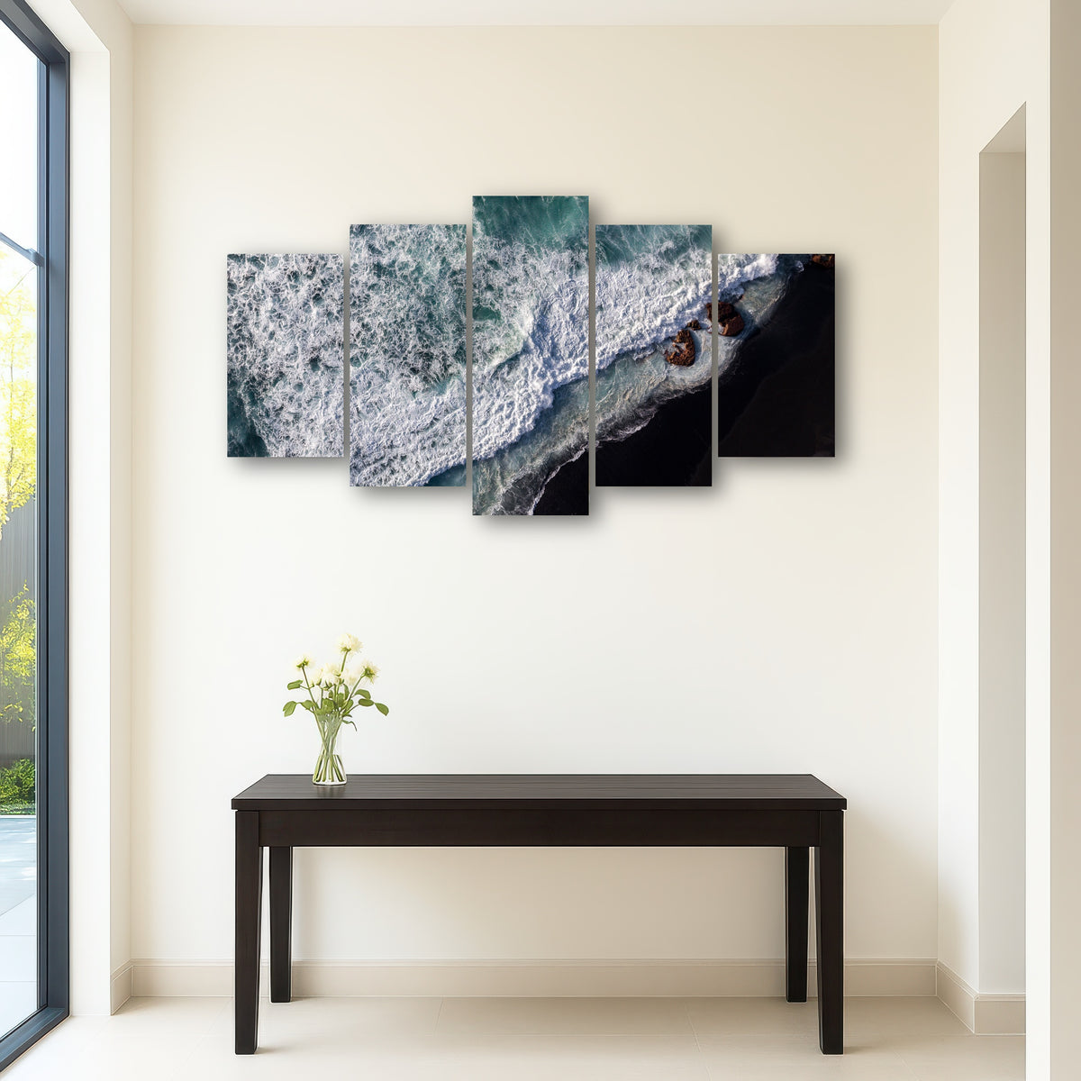 AUTO-MOCKUP ROOM | Black Sand Wave