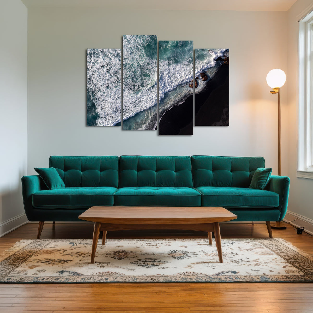 AUTO-MOCKUP ROOM | Black Sand Wave