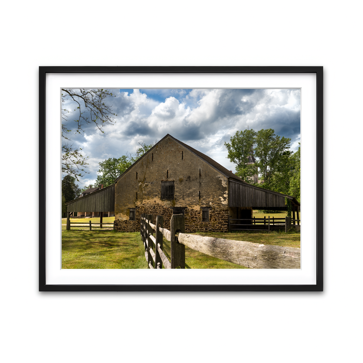 Framed Print 4x3 Black