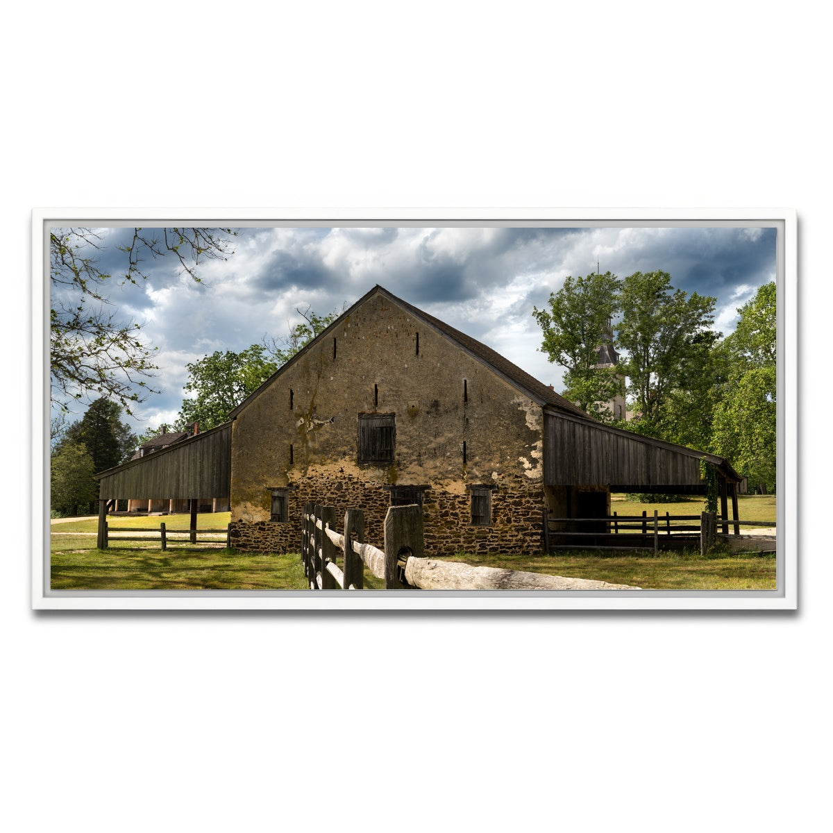 AUTO-MOCKUP WHITE | Black Smithin' | 1 Piece | White Framed Canvas | group=2x1