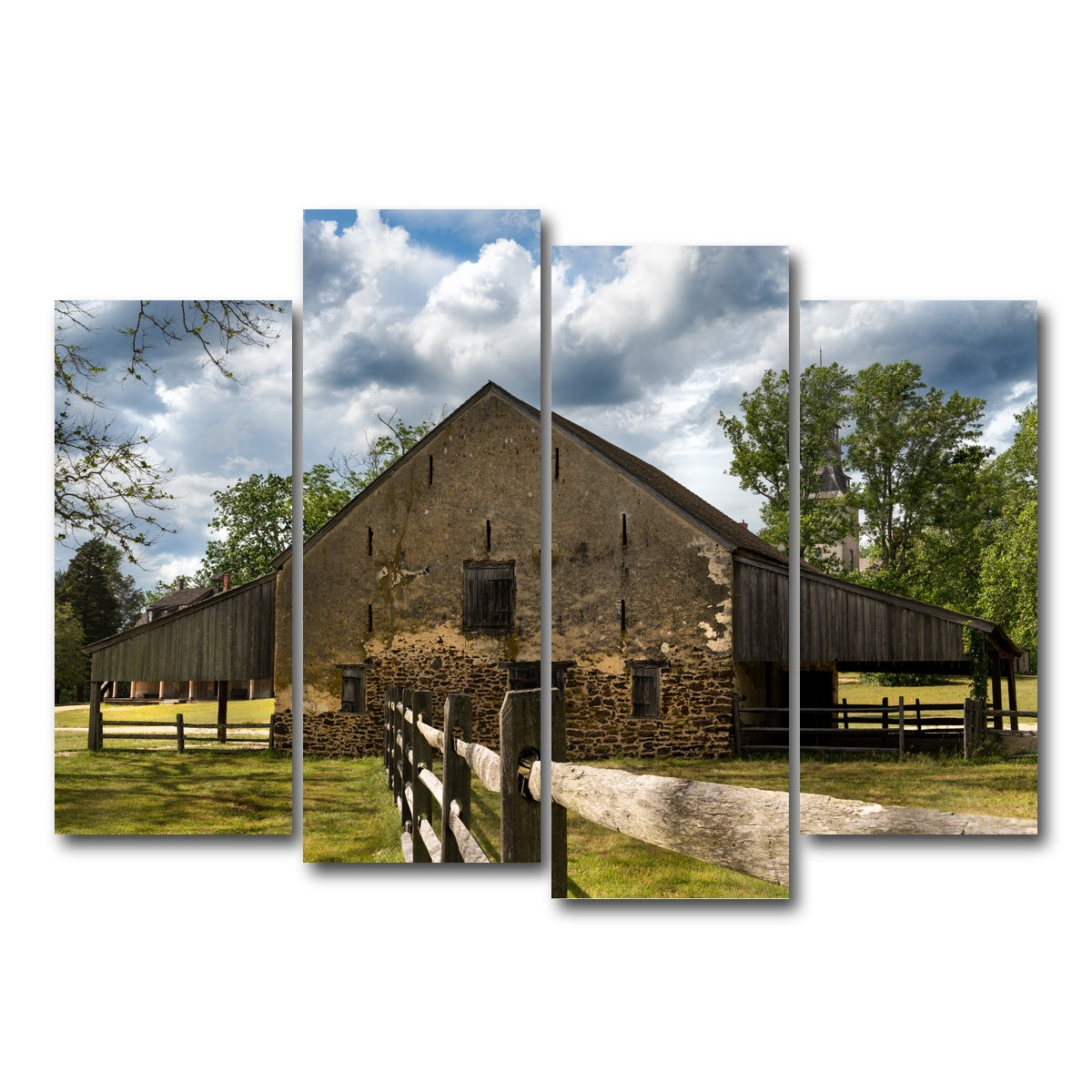 AUTO-MOCKUP WHITE | Black Smithin' | 4 Piece | Gallery Wrap Canvas | group=4_normal